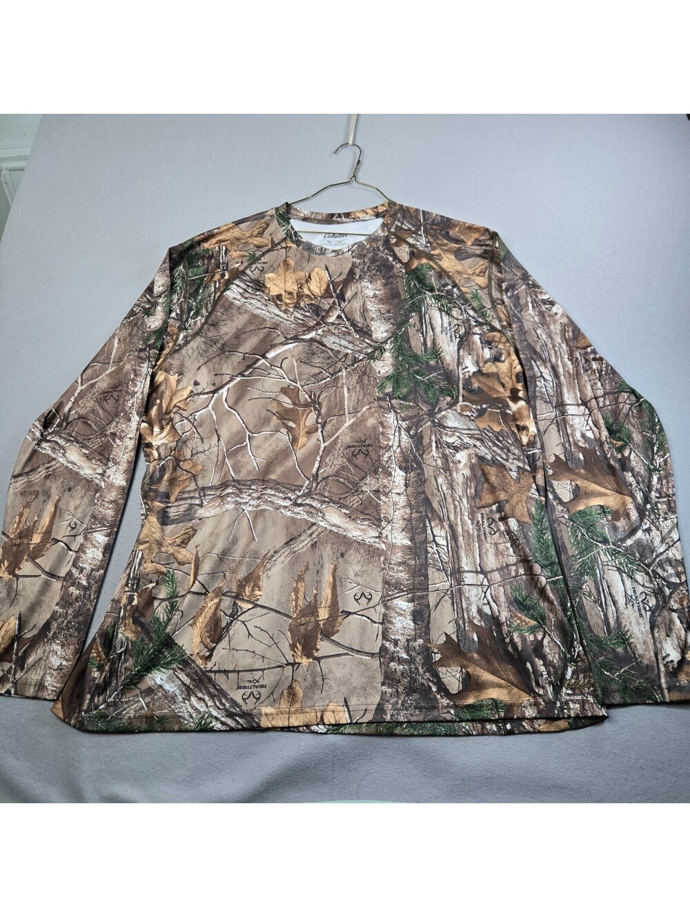 Cabela’s Camo Mens Long Sleeve Shirt Size 2XL Realtree Hunting Outdoor